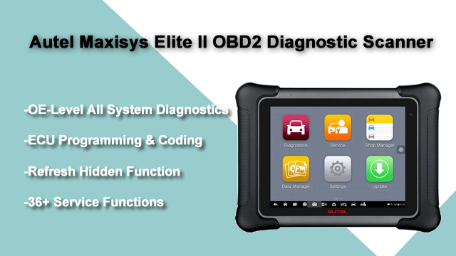Autel Maxisys Elite II OBD2 Scanner diagnóstico