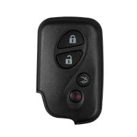 Shell de chave inteligente de 4 botões para Lexus