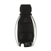 Melhor Qualidade Comprar Smart Key Shell 3-Button Com A Placa De Plástico Para Benz