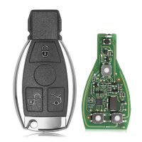 Original CGDI MB Seja Chave com Smart Key Shell 3 Botão 4 Botão para Mercedes Benz até FBS3 Bem Montado Pronto a Usar