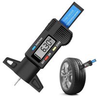 LCD Digital Car Tyre Tire Tread Depth Gauge Meter Auto Tire Wear Detection Ferramenta de Medição Caliper Thickness Gauges Monitoramento