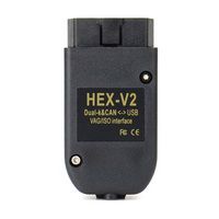 HEX-V2 HEX V2 Dual K & CAN USB VAG Car Diagnostic interface para Volkswagen Audi Seat Skoda