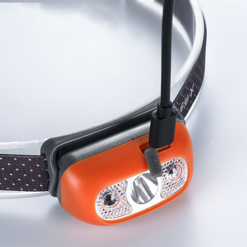 Farol USB recarregável Farol Lanterna LED HL05 Lanterna Camping Caminhadas Tocha Luz para Fenix Sofirn Comboy Head Lamp
