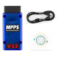 MPPS V22 ECU Mestre MPPS V22 OBDII ECU Chip Tuning Scanner Melhor do que MPPS V18 V21 Suporte Multi-Idioma