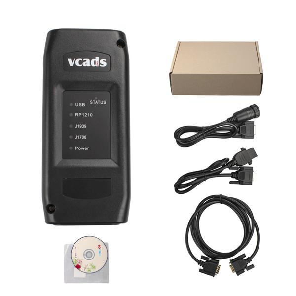 VCADS Pro 2.40 para a ferramenta diagnóstica do caminhão de Volvo com várias línguas