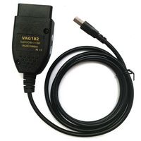 VAG COM Cabo VCDS V23 HEX Interface USB para VW, Audi, Assento, Skoda Suporte Multi-Launguage